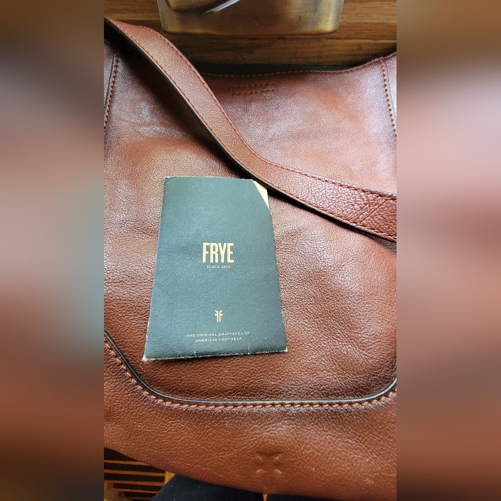FRYE brown leather purse - Picture 6 of 13